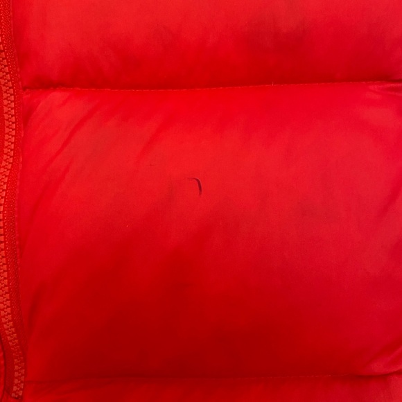 Columbia Omni Heat Womens Small Red Hooded Down PufferJacket Reflective Lining - Picture 7 of 11